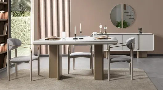 Product img 2, Nova Ahşap Ayaklı Modern Yemek Odası Takımı